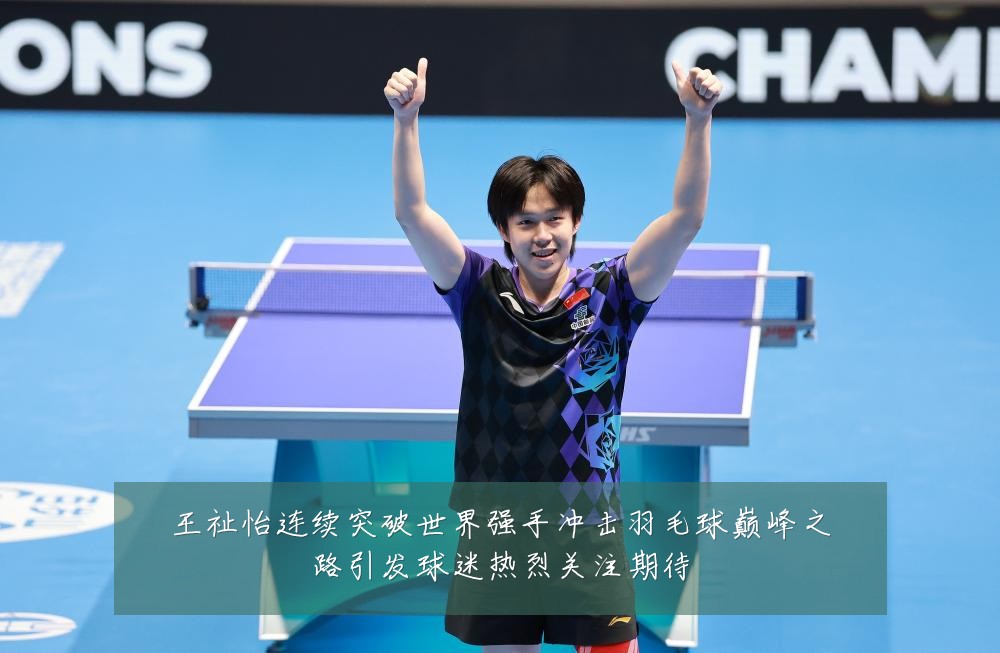王祉怡连续突破世界强手冲击羽毛球巅峰之路引发球迷热烈关注期待